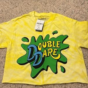 Nickelodeon Double Dare Crop Tee